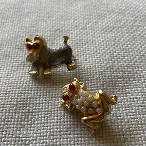 Antique Costume Jewelry—Pins